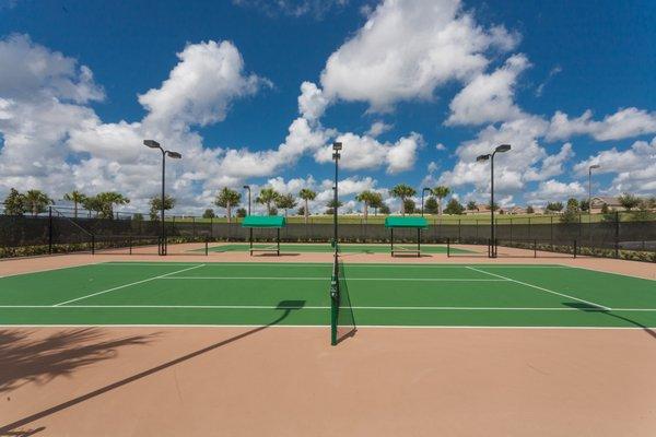 Tennis courts