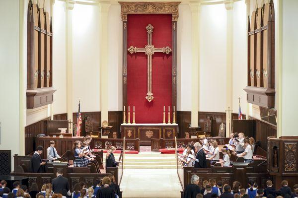 Daily worshipful reflection in chapel