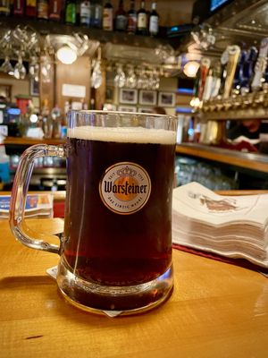 incredible German beer list to go with authentic menu!