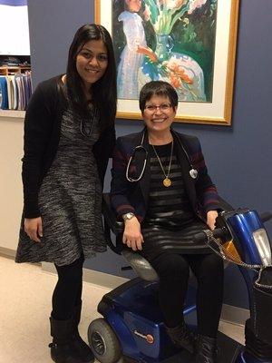 Dr Nasser with CCHMC Resident Divya