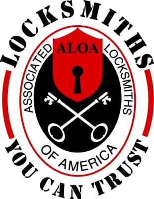 A member of ALOA- Associated Locksmiths of America