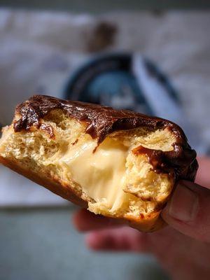 a bavarian cream donut in all its glory