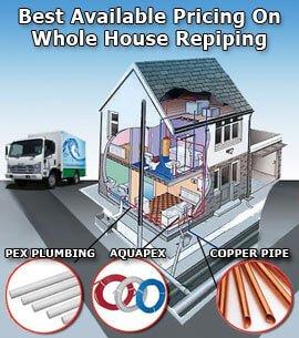 We highly recommend copper first choice and also uponor pex as second option