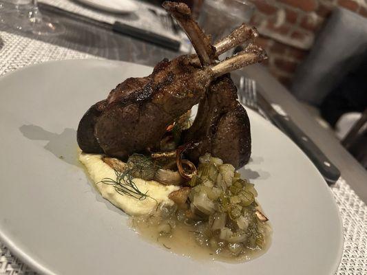 Rack of lamb