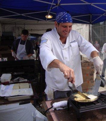 Saganaki | Santa Cruz Greek Festival