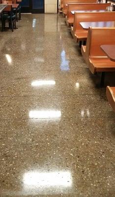 Polished concrete