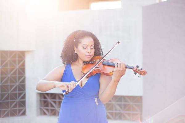 Patricia Cole is a professional classical violinist/violist who has performed alongside famous artists including Kanye West, Andrea Bocelli,