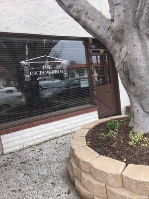 Their storefront window in Rancho Santa Fe.