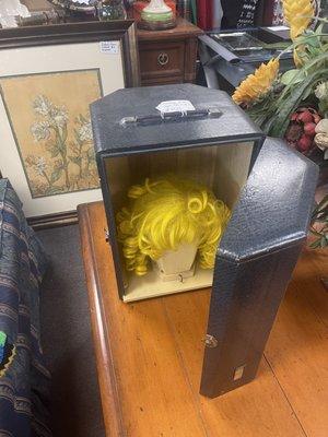 Vintage Wig box