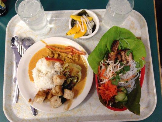 Awesome Thai themed lunch.