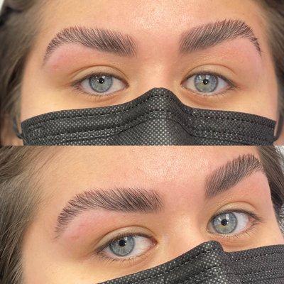 Brow lamination