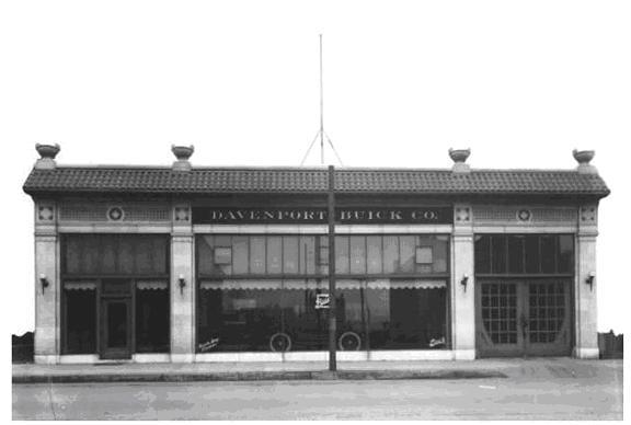 Davenport Tractor Home ( 1910 first Buick dealership in Davenport Iowa)