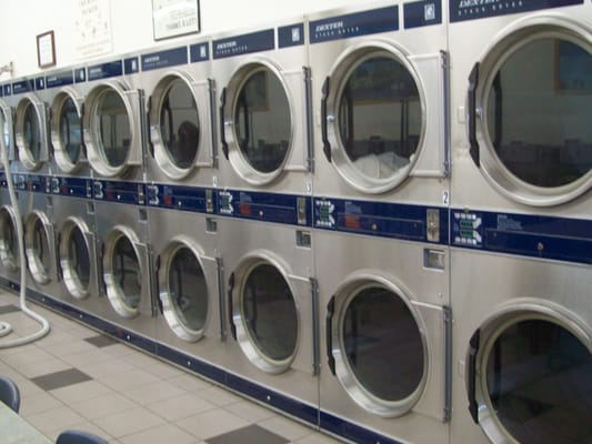 We have lots of modern, efficient dryers to get you done quick!