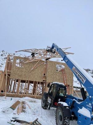 New house framing