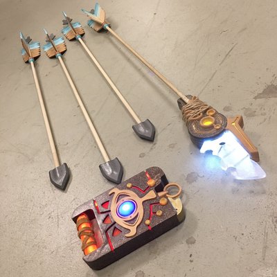 Breath of the Wild Light up props