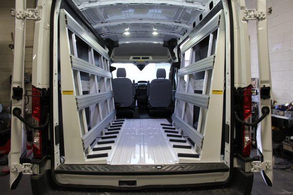 Interior van racks