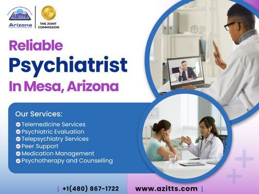 Overcome a brighter future with expert guidance and evidence-based treatments from Azitts's psychiatrist services to your unique needs.