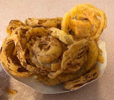 Fresh onion rings