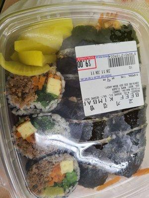 beef kimbap