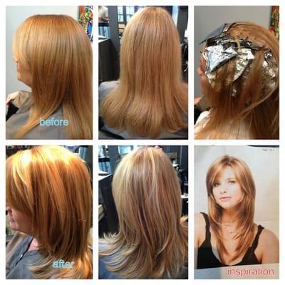 Spice up your color and style!  Brazilian Blowouts are amazing!