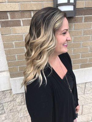 Blended Balayage highlights