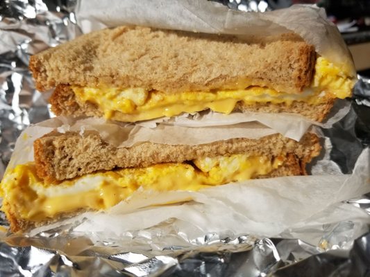 Egg and cheese