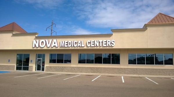 Nova Medical Centers' location in Lubbock, TX.