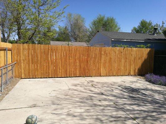 Privacy fence