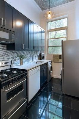 Our apartments feature amazingly renovated kitchens