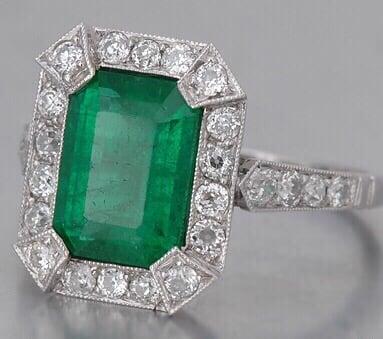 Emerald and Diamonds