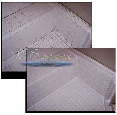 We use Caponi grout sealer on all the grout lines and we warranty all of our work for 5 years when Valore is used.