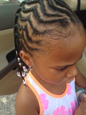 This is my daughters hair style that Adrian Polar did .