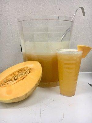 Agua fresca de melon