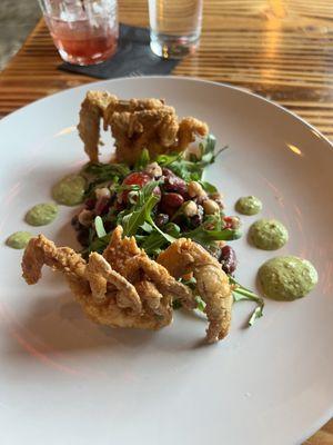 Soft shell crab. A week long special.