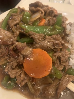 Peppered Beef