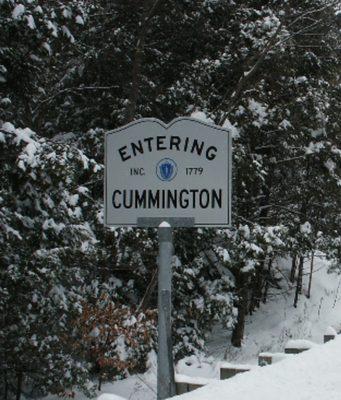 Entering Cummington at the Goshen line.