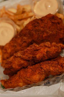 Cajun Chicken Tenders & Fries