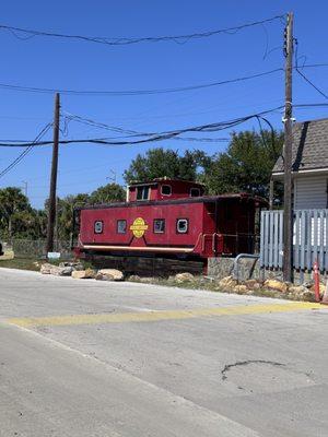 The little side office caboose