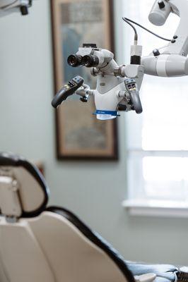 All treatment performed under the dental operating microscope.