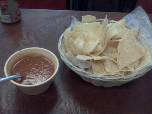 chips y salsa