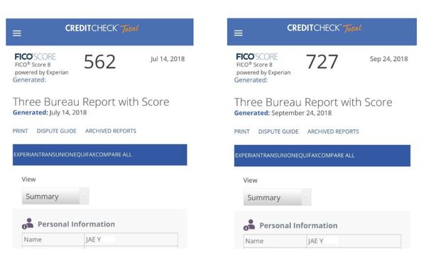 Our client was struggling with his unpaid 100k credit card debt. We worked through to remove all of his 100k dollars off of his report!!