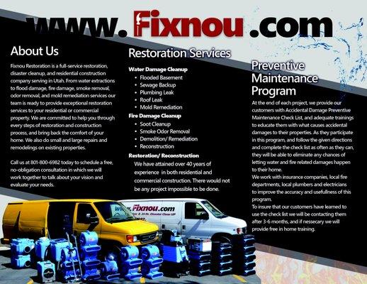 Fixnou water damage restoration