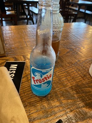 Blue creAm soda