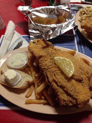 Corn meal fish fry