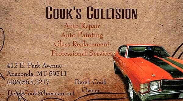 Cook's Collisions