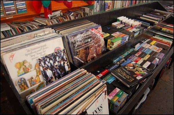 Music, Movies and Books Section @ Emerald Thrift Store