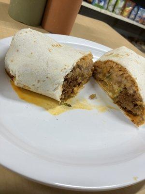 Chorizo burrito