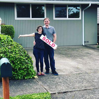 First time home buyers! Congrats