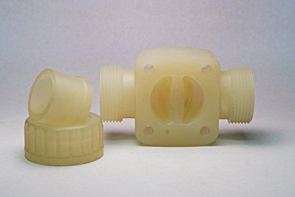 CNC machined plastic part