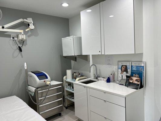 IPL and facial room